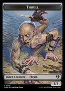 Servo // Thrull Double-Sided Token [Commander Masters Tokens] Foil