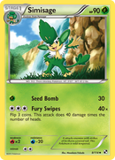 Simisage (8/114) [Black & White: Base Set] Reverse Holofoil