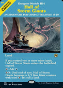 Hall of Storm Giants (Dungeon Module) [Dungeons & Dragons: Adventures in the Forgotten Realms] Foil