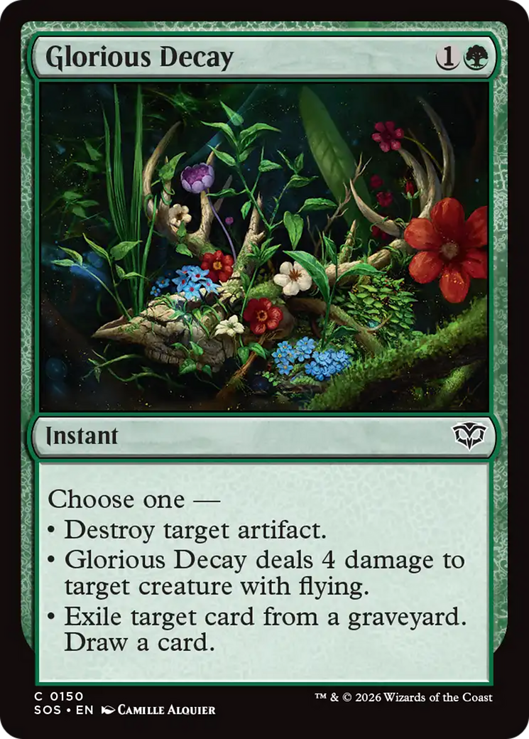 Glorious Decay [Secrets of Strixhaven] Foil