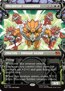 Triceraton Commander (Showcase) [Teenage Mutant Ninja Turtles] Foil