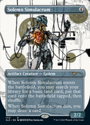 Solemn Simulacrum (1113) (Borderless) [Secret Lair Drop Series] Foil
