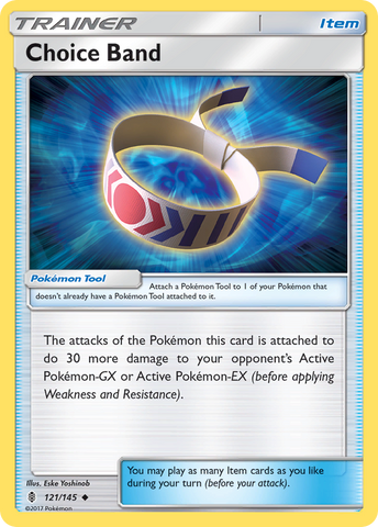 Choice Band (121/145) [Sun & Moon: Guardians Rising] Reverse Holofoil