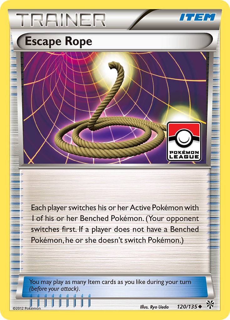 Escape Rope (120/135) [Black & White: Plasma Storm] Reverse Holofoil