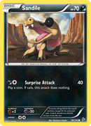Sandile (56/106) [XY: Flashfire] Reverse Holofoil