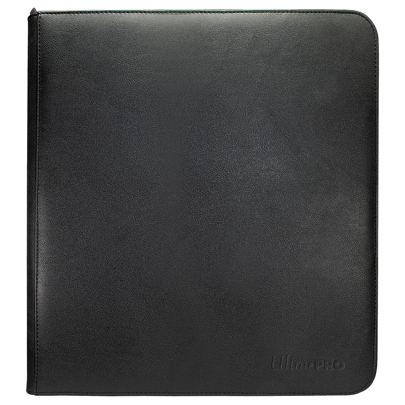 Ultra PRO: 12-Pocket Zippered PRO-Binder - Vivid (Black)