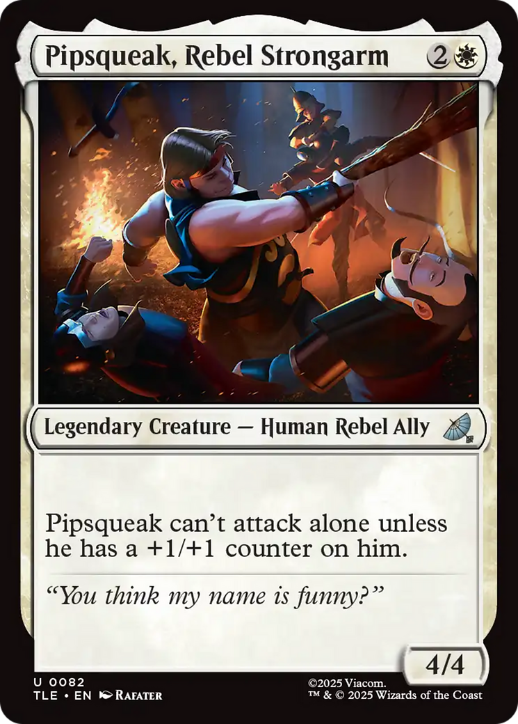 Pipsqueak, Rebel Strongarm [Avatar: The Last Airbender: Eternal-Legal] Foil