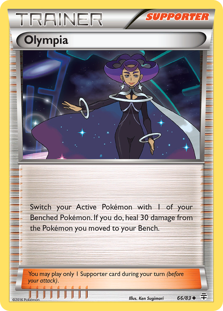 Olympia (66/83) [XY: Generations] Reverse Holofoil