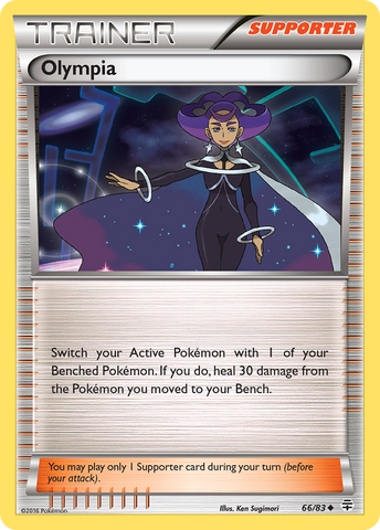 Olympia (66/83) [XY: Generations] Reverse Holofoil
