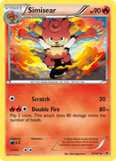 Simisear (17/101) [Black & White: Noble Victories] Reverse Holofoil