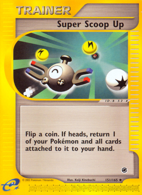 Super Scoop Up (151/165) [Expedition: Base Set] Reverse Holofoil