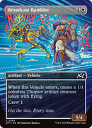 Broadcast Rambler (Borderless) [Aetherdrift] Foil