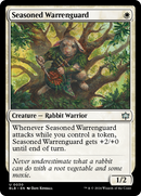 Seasoned Warrenguard [Bloomburrow] Foil