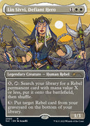 Lin Sivvi, Defiant Hero (Borderless) [Secret Lair 30th Anniversary Countdown Kit] Foil