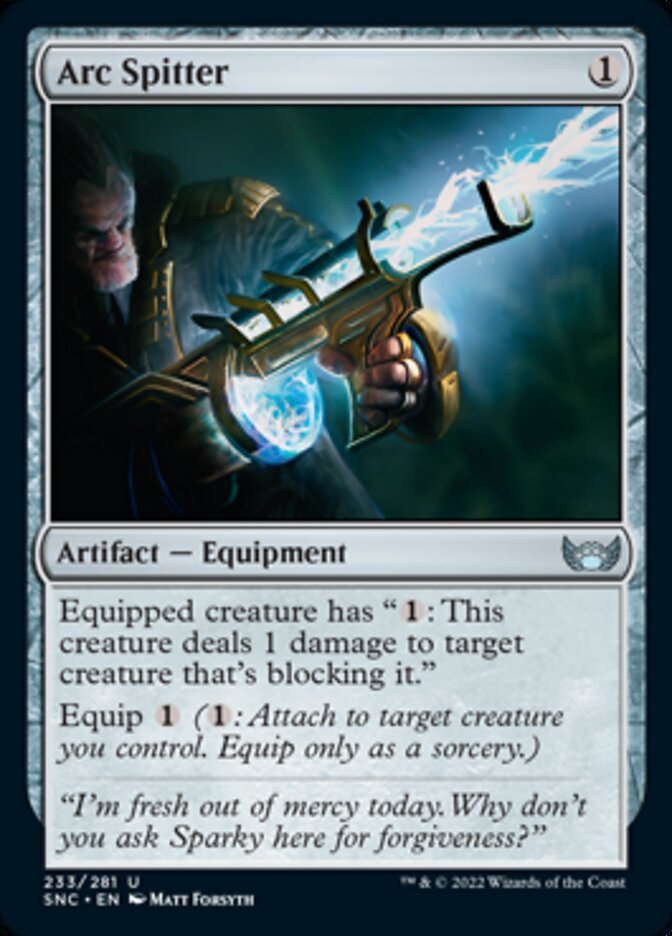Arc Spitter [Streets of New Capenna] Foil