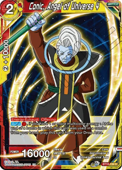 Conic, Angel of Universe 4 (BT16-134) [Realm of the Gods] Parallel Foil