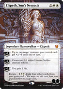 Elspeth, Sun's Nemesis (Borderless) [Theros Beyond Death] Foil