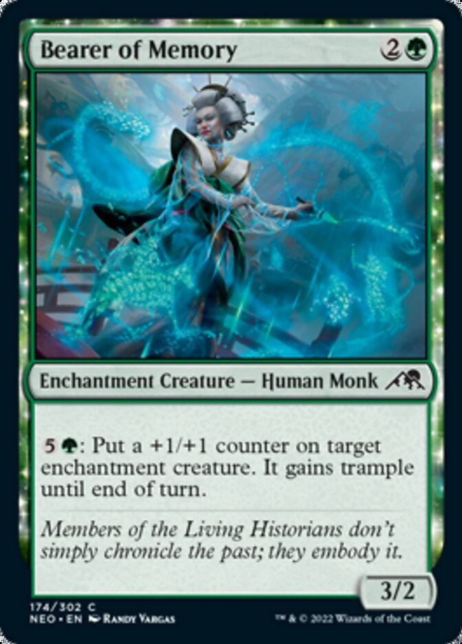 Bearer of Memory [Kamigawa: Neon Dynasty] Foil