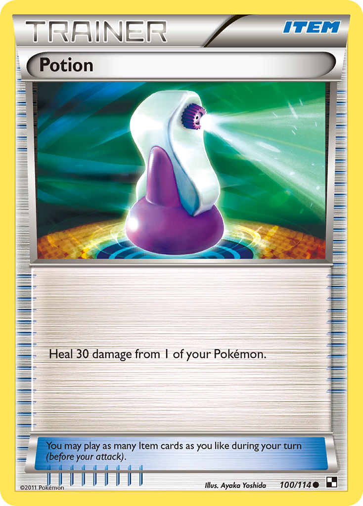 Potion (100/114) [Black & White: Base Set] Reverse Holofoil