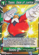 Toppo, Gaze of Justice (BT9-046) [Universal Onslaught] Parallel Foil