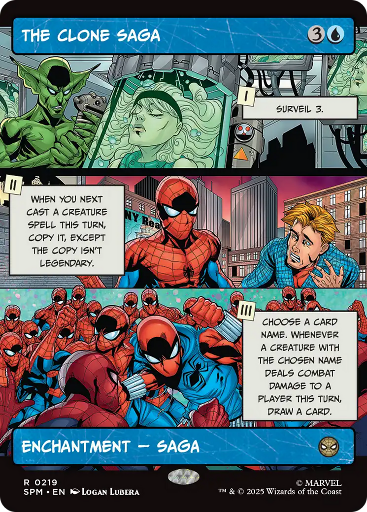 The Clone Saga (Borderless) [Marvel's Spider-Man] Foil