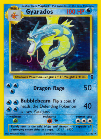Gyarados (12/110) [Legendary Collection] Reverse Holofoil