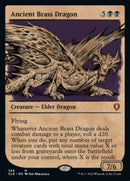 Ancient Brass Dragon (Showcase) [Commander Legends: Battle for Baldur's Gate] Foil
