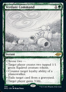 Verdant Command (Sketch) [Modern Horizons 2] Foil