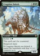 Cragplate Baloth (Extended Art) [Zendikar Rising] Foil