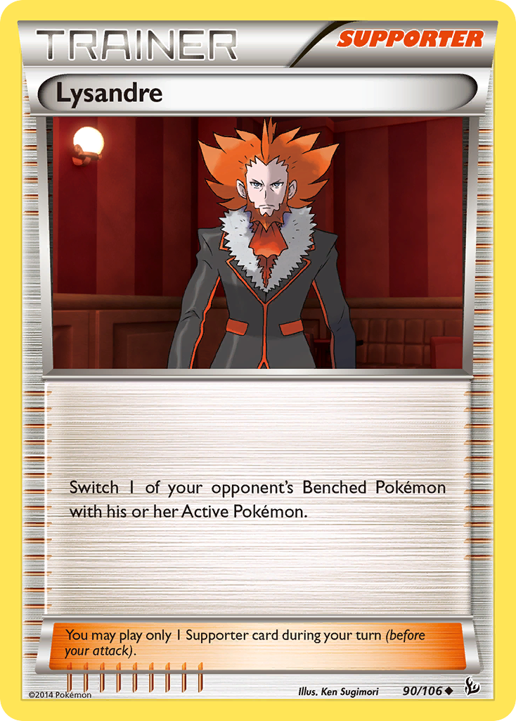 Lysandre (90/106) [XY: Flashfire] Reverse Holofoil