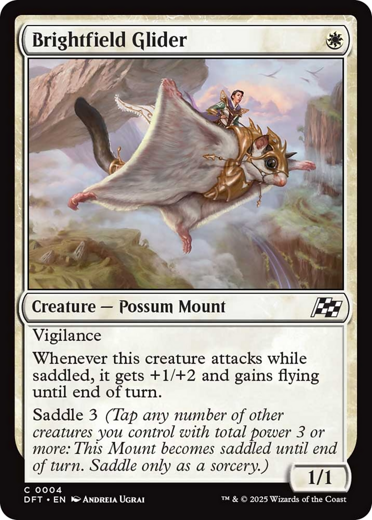 Brightfield Glider [Aetherdrift] Foil