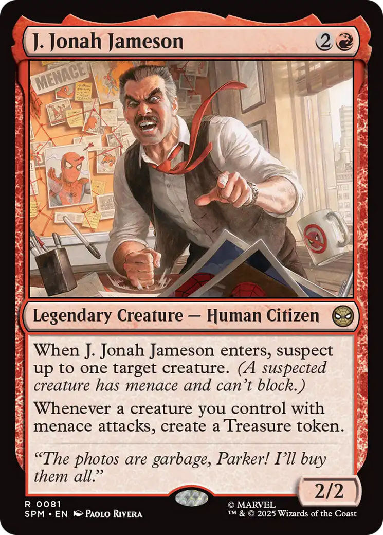 J. Jonah Jameson [Marvel's Spider-Man] Foil