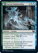 Fractal Summoning [Strixhaven: School of Mages] Foil