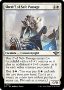 Sheriff of Safe Passage [Outlaws of Thunder Junction] Foil