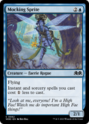 Mocking Sprite [Wilds of Eldraine] Foil