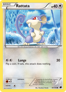 Rattata (87/116) [Black & White: Plasma Freeze] Reverse Holofoil