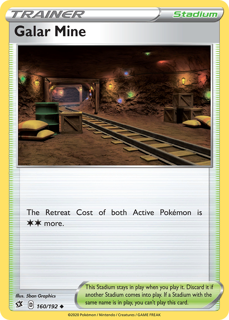 Galar Mine (160/192) [Sword & Shield: Rebel Clash] Reverse Holofoil