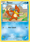 Buizel (32/124) [Black & White: Dragons Exalted] Reverse Holofoil