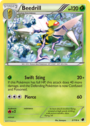 Beedrill (3/116) [Black & White: Plasma Freeze] Reverse Holofoil