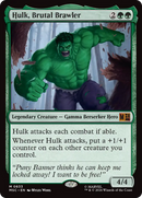 Hulk, Brutal Brawler [Marvel Super Heroes Commander] Foil