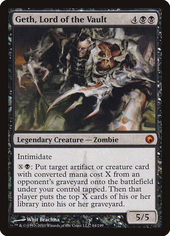 Geth, Lord of the Vault [Scars of Mirrodin] Foil