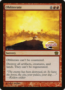 Obliterate (World Championship 2003) [Oversize Cards] Foil