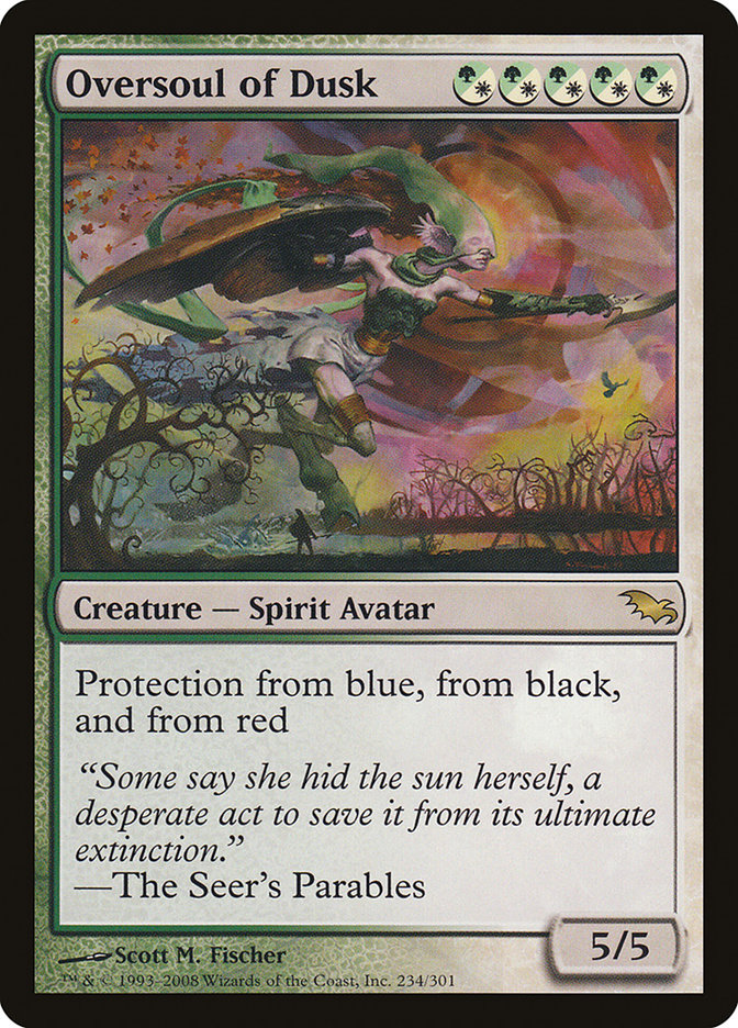 Oversoul of Dusk [Shadowmoor] Foil