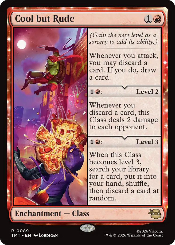 Cool but Rude [Teenage Mutant Ninja Turtles] Foil