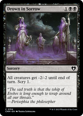 Drown in Sorrow [Commander Masters] Foil