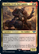 Mauhur, Uruk-hai Captain [The Lord of the Rings: Tales of Middle-Earth] Foil