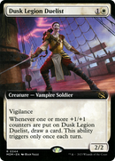 Dusk Legion Duelist (Extended Art) [March of the Machine] Foil