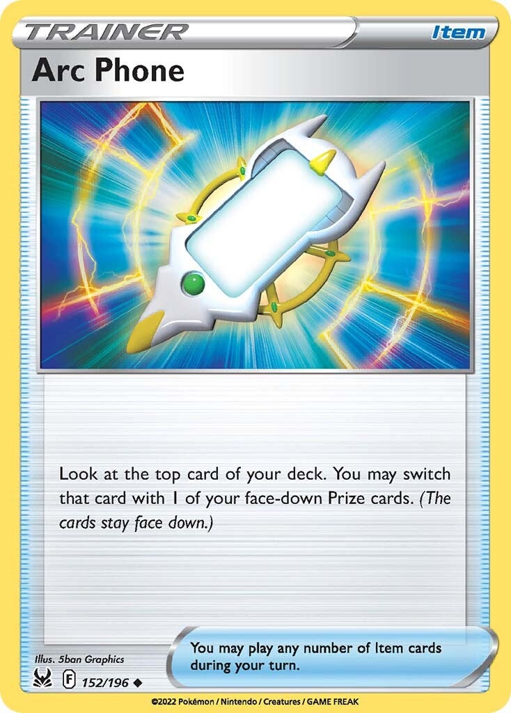 Arc Phone (152/196) [Sword & Shield: Lost Origin] Reverse Holofoil