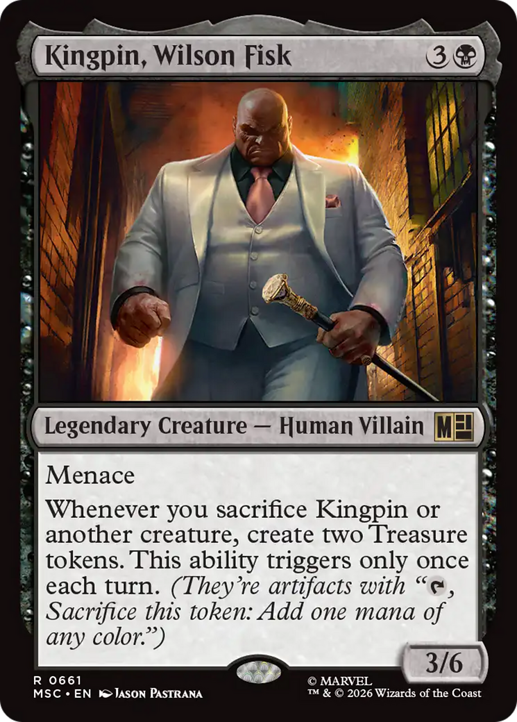 Kingpin, Wilson Fisk [Marvel Super Heroes Commander] Foil