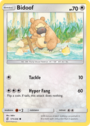 Bidoof (171/236) [Sun & Moon: Unified Minds] Reverse Holofoil